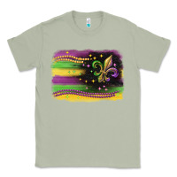 Matcha mardi gras flag Classic Tee - CowGirlArtShop