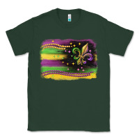 Sports Green mardi gras flag Classic Tee - CowGirlArtShop