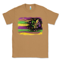 Toasted Coconut mardi gras flag Classic Tee - CowGirlArtShop