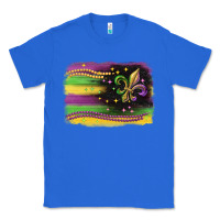 True Royal mardi gras flag Classic Tee - CowGirlArtShop