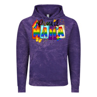 Cloud Purple proud mama Vintage Hoodie - FaDigitalArtStudio