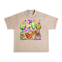 French Oak drink drank drunk mardi gras wine glasses olivia Urban Heavy Tee - OliviaCreatesArt