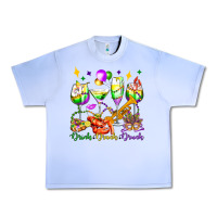 Grape Ice drink drank drunk mardi gras wine glasses olivia Urban Heavy Tee - OliviaCreatesArt