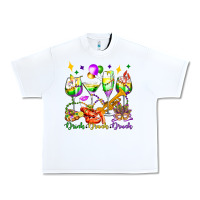 White drink drank drunk mardi gras wine glasses olivia Urban Heavy Tee - OliviaCreatesArt