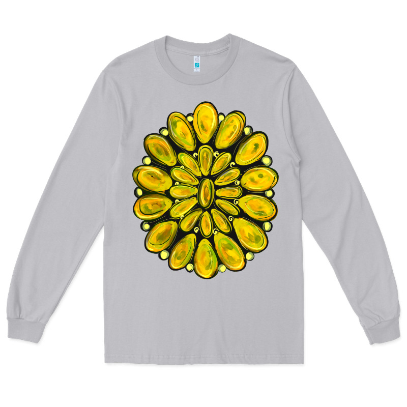 Yellow  Gemstone Jewelny Long Sleeve Tee by RanaPortraitStore | Teevron
