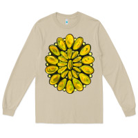 Mushroom yellow  gemstone jewelny Long Sleeve Tee - RanaPortraitStore