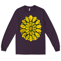 Plum yellow  gemstone jewelny Long Sleeve Tee - RanaPortraitStore