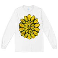 White yellow  gemstone jewelny Long Sleeve Tee - RanaPortraitStore