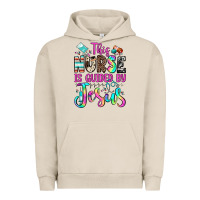 Pigment French Oak this nurse is guided by jesus Urban Hoodie - JahusDesignShop