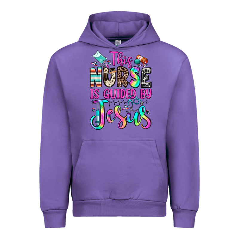 This Nurse Is Guided By Jesus Urban Hoodie by JahusDesignShop | Teevron