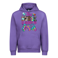 Tulip this nurse is guided by jesus Urban Hoodie - JahusDesignShop