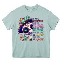 Arona You are braver than you think sugar skull Heavy Core Tee - NancyCooperArtShop