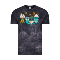 Cloud Black jesus coffee cups Vintage Tee - OliviaCreatesArt