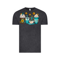Vintage Black jesus coffee cups Vintage Tee - OliviaCreatesArt