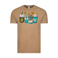 Vintage Coffee jesus coffee cups Vintage Tee - OliviaCreatesArt