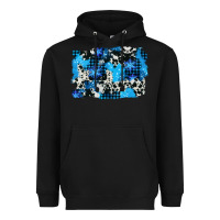Black westerb cowhide winter background Heavyweight Hoodie - AdoDesignShop