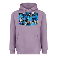 Lavender westerb cowhide winter background Heavyweight Hoodie - AdoDesignShop