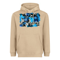 Mushroom westerb cowhide winter background Heavyweight Hoodie - AdoDesignShop