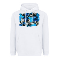 White westerb cowhide winter background Heavyweight Hoodie - AdoDesignShop
