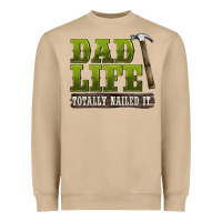 Mushroom dad lıfe totally naıled it Heavyweight Sweatshirt - BarkalooDesign