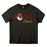 Asphalt african american santa claus Heavy Core Tee - RanaPortraitStore