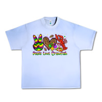 Peace Love Crawfish Olivia Urban Heavy Tee | Teevron