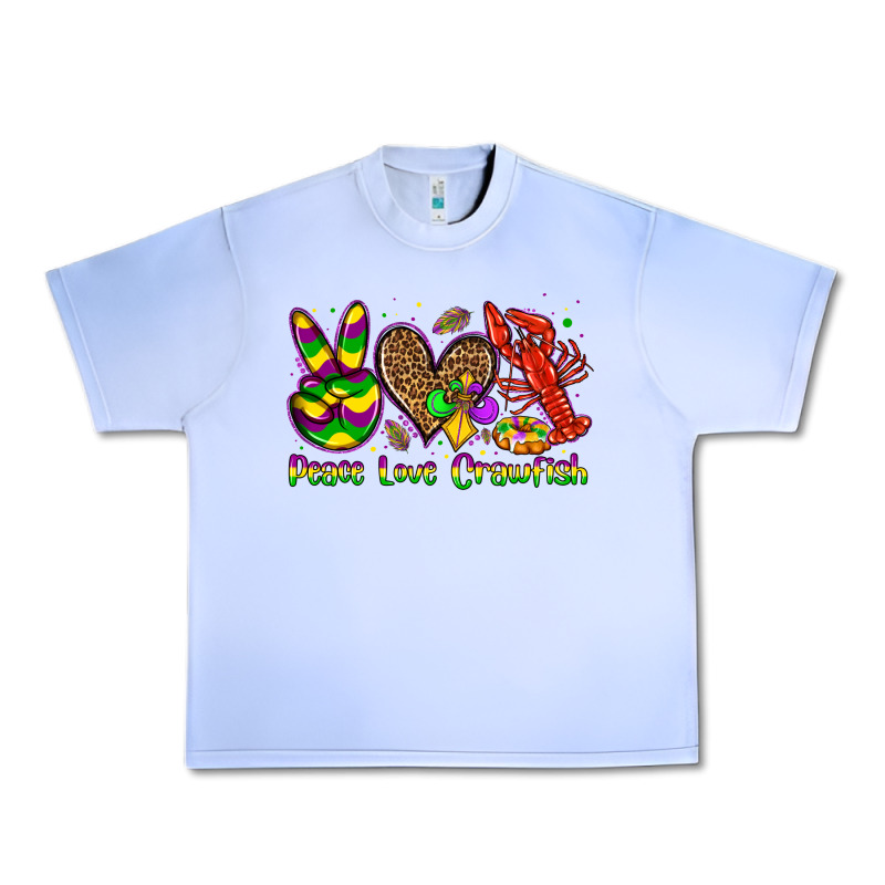 Peace Love Crawfish Olivia Urban Heavy Tee by OliviaCreatesArt | Teevron