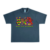 Midnight Navy peace love crawfish olivia Urban Heavy Tee - OliviaCreatesArt