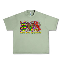 Oil Green peace love crawfish olivia Urban Heavy Tee - OliviaCreatesArt