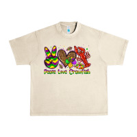 Sandshell peace love crawfish olivia Urban Heavy Tee - OliviaCreatesArt