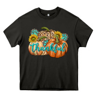 Asphalt Thankful Heavy Core Tee - texasbilliewilder