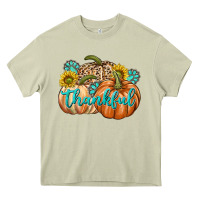 Mossy Thankful Heavy Core Tee - texasbilliewilder