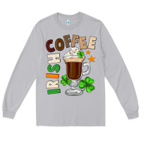Moon Dust Irish coffee St. Patrick's Day Long Sleeve Tee - FaDigitalArtStudio