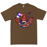 Cacao Gnome with 4th Of July elements Premium Tee - HowdyJamesFarm
