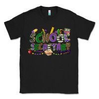 Black school secretary mardi gras Classic Tee - CowGirlArtShop