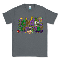 Charcoal Heather school secretary mardi gras Classic Tee - CowGirlArtShop