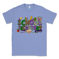 Colony Blue school secretary mardi gras Classic Tee - CowGirlArtShop
