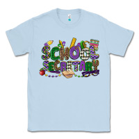 Dusty Blue school secretary mardi gras Classic Tee - CowGirlArtShop