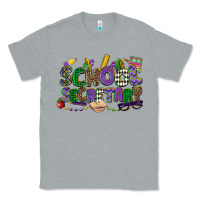 Heather Grey school secretary mardi gras Classic Tee - CowGirlArtShop