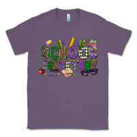 Lavender school secretary mardi gras Classic Tee - CowGirlArtShop