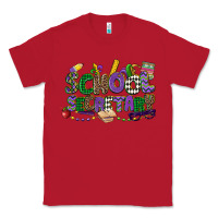 Red school secretary mardi gras Classic Tee - CowGirlArtShop
