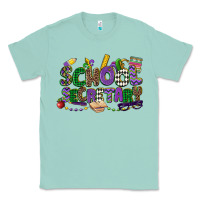 Seafoam school secretary mardi gras Classic Tee - CowGirlArtShop