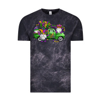 Cloud Black mardi gras gnomes truck Vintage Tee - OliviaCreatesArt