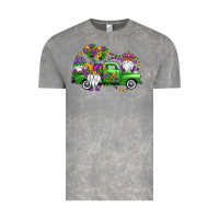 Cloud Rock mardi gras gnomes truck Vintage Tee - OliviaCreatesArt
