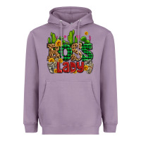 Lavender boss lady with money and cactus Heavyweight Hoodie - AdoDesignShop