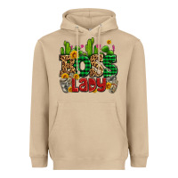 Mushroom boss lady with money and cactus Heavyweight Hoodie - AdoDesignShop