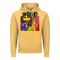 Vintage Mustard spread love not hate Vintage Hoodie - FaDigitalArtStudio