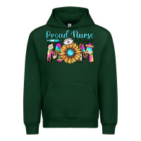 Forest Green proud nurse mom Urban Hoodie - JahusDesignShop