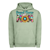 Pigment Oil Green proud nurse mom Urban Hoodie - JahusDesignShop
