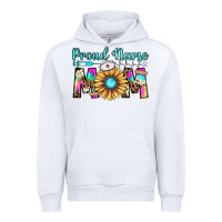 White proud nurse mom Urban Hoodie - JahusDesignShop